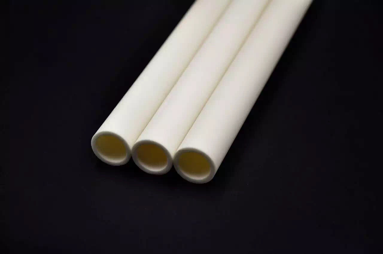 Customized Sizes 95% Aluminum/Zirconia Oxide Ceramic tube with high quality