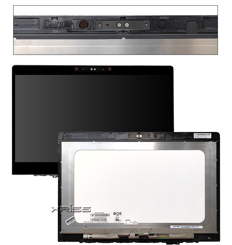 30pins Laptop Full Assembly FHD IPS LCD Touch Screen Digitizer For HP 15U G5