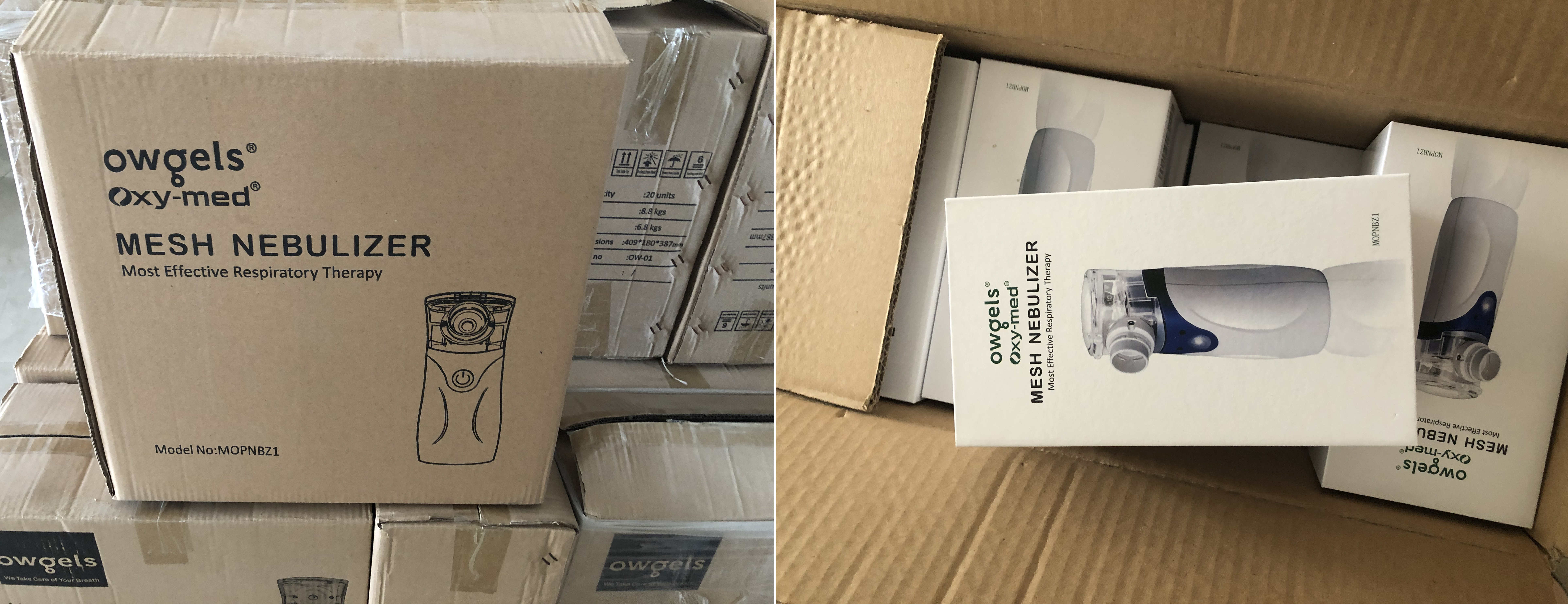 Household Mesh Portable Nebulizer Machine 1 Year Warranty