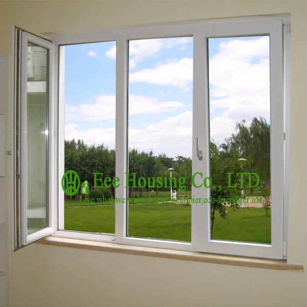 Casement UPVC Windows For House residential, White Color and Inward Opening