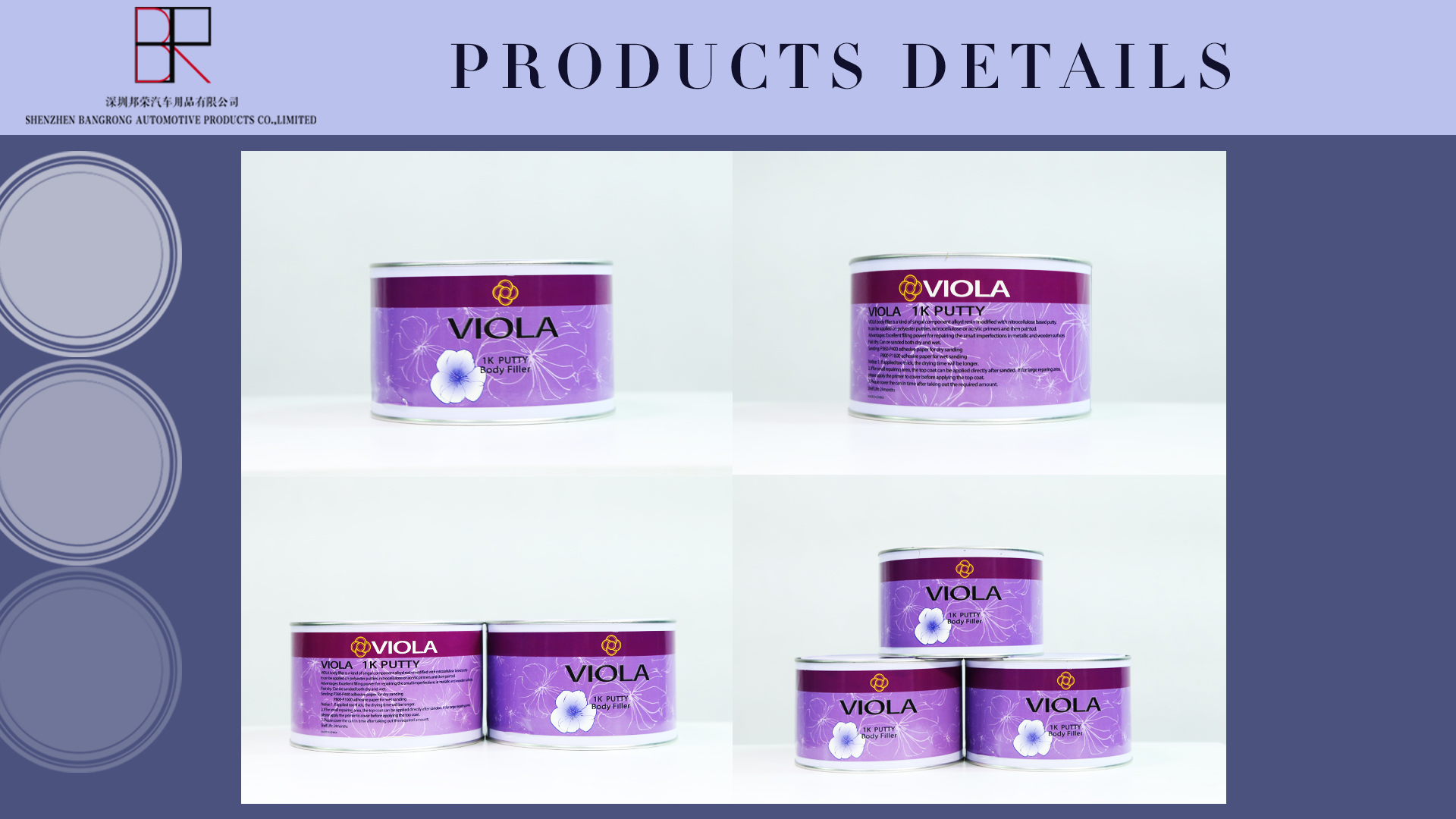 Fast Drying Car Polyester Putty