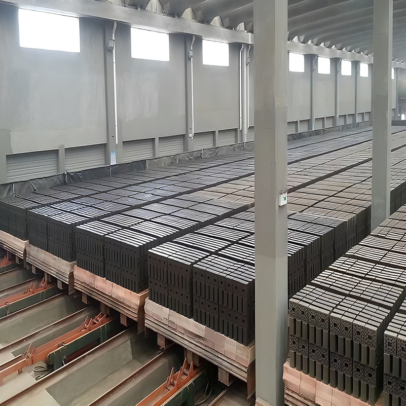 Energy Efficient Automatic Clay Brick Tunnel Kiln Automatic Brick Plant In Brick Production Line