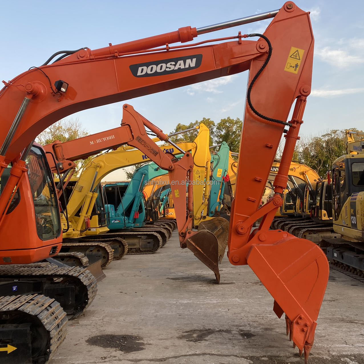 Doosan hot sale Used Secondhand good quality Doosan excavator DH150 Lc-7 Ready to work 15ton Doosan Dh150 Excavator for hot sale
