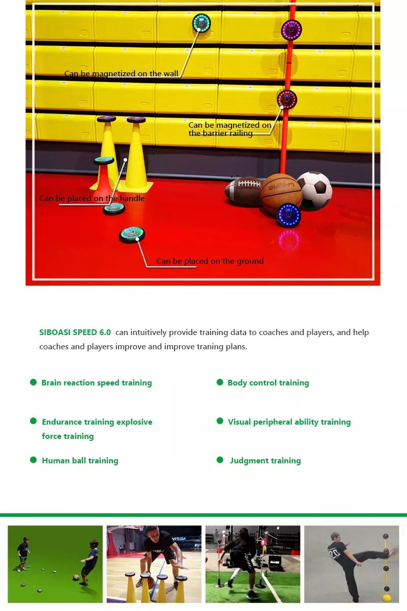 ABS Material Taekwondo Agility Training Lights Reaction Speed Training Lights