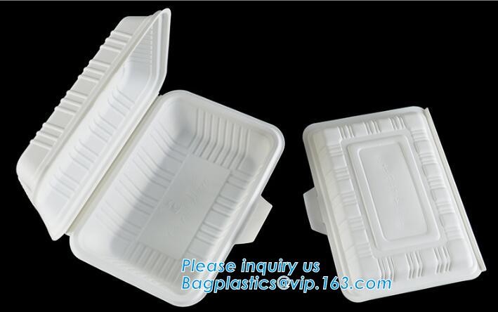 Meal Prep Containers Free Sample Bento Lunch Box Biodegradable Food Container Plastic Wheat Straw Lunch Box bagplastics