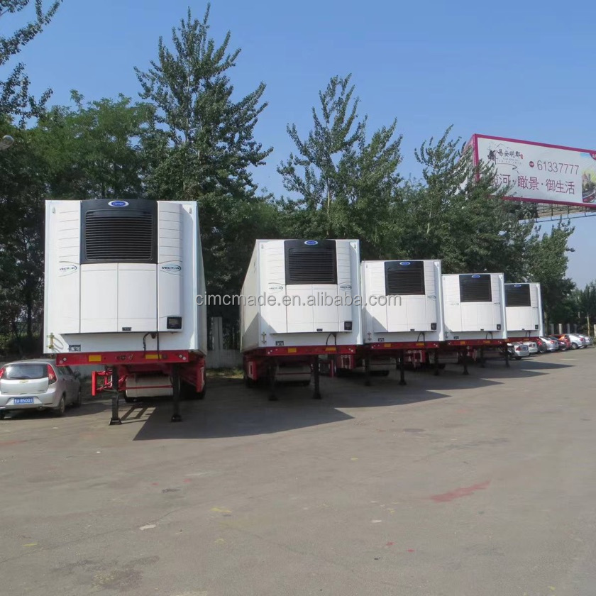 12 Forward Shift Diesel Fuel Type CIMC Cold Chain Truck for and Transportation