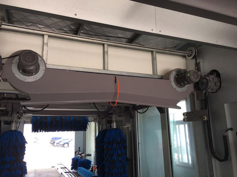 Extra-Dryer Brushes -Chic Design Tunnel Car Wash Machine for Professional Car Cleaning
