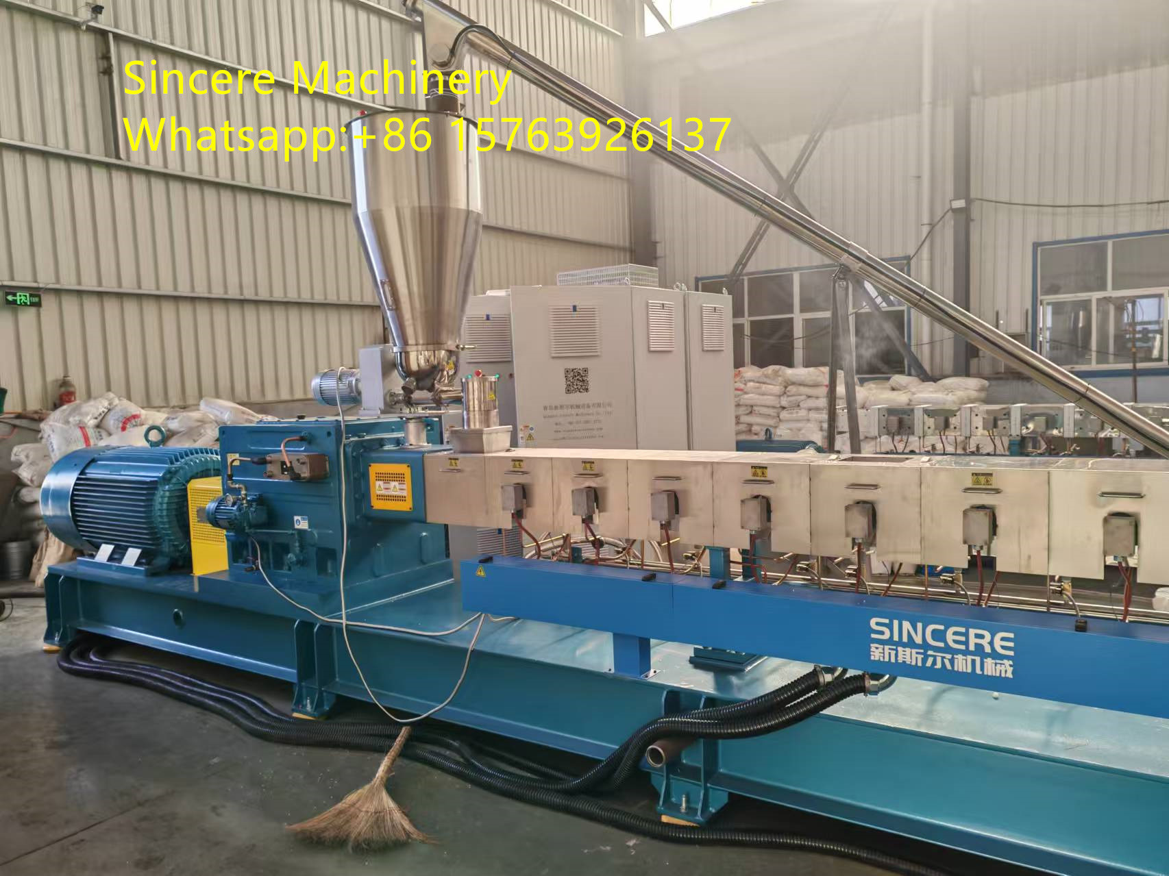 Customizable Plastic Pelletizing Line for PP PE PS PC PMMA HIPS ABS PET PU