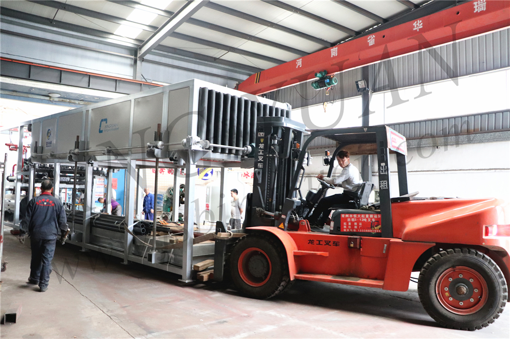 Yixing ICS Refrigeration High Quality, Low price Direct System Block Ice Machine 1 ton/24 h
