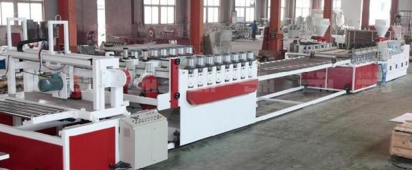 WPC Wood Plastic Composite Outdoor Board Extrusion Line , Wood Composite