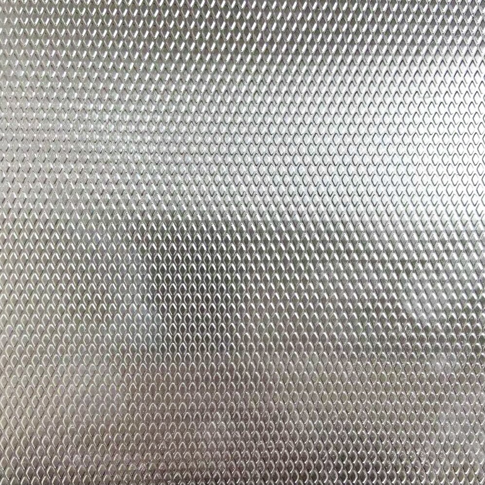 Punching Embossed Aluminum Sheet Mill Edge Diamond