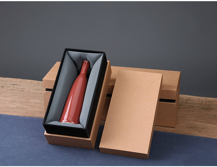 Custom Luxury Rigid Kraft Paper Mug Bowl Storage Vase Saucer Set Box with Logo