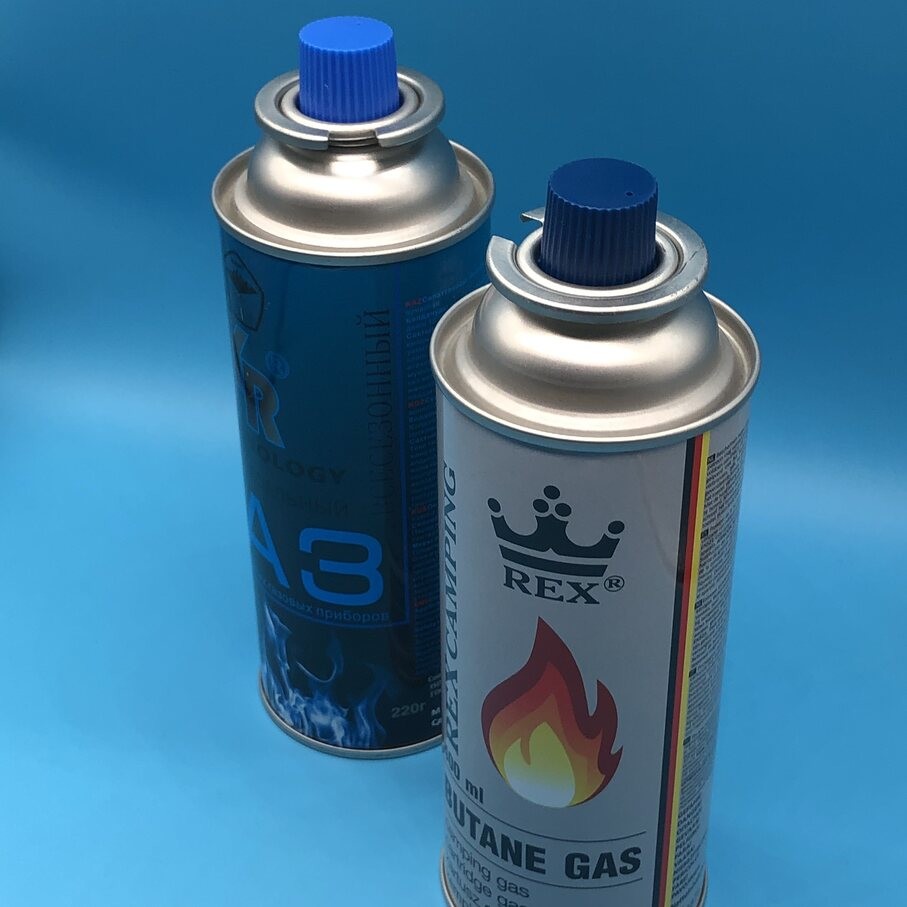 Gasone Butane Fuel Canister For Industrial Use obust & Dependable Straight Wall Aerosol Can