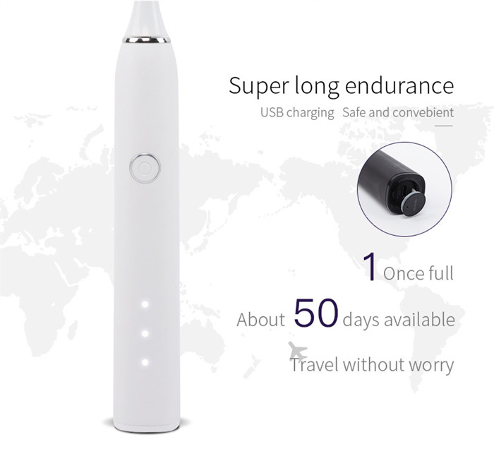 Sonic Soft Bristle Cepillos De Dientes Electronic Brosse a Dents Electric Toothbrush
