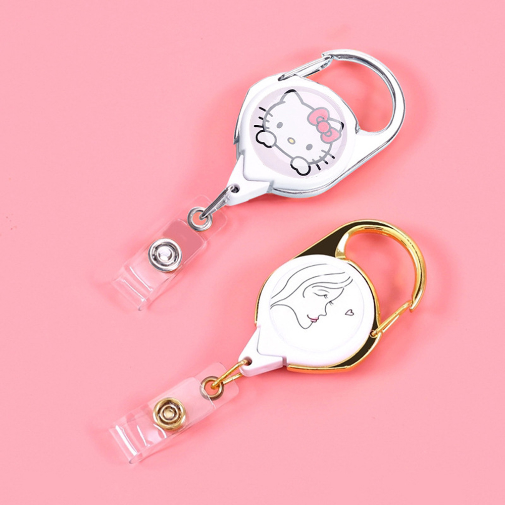 Deyi Badge Reel Plastic Key Chain