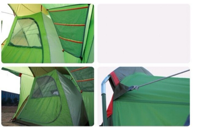 6 Persons Tent Nylon Tent Waterproof Tent Family Tent