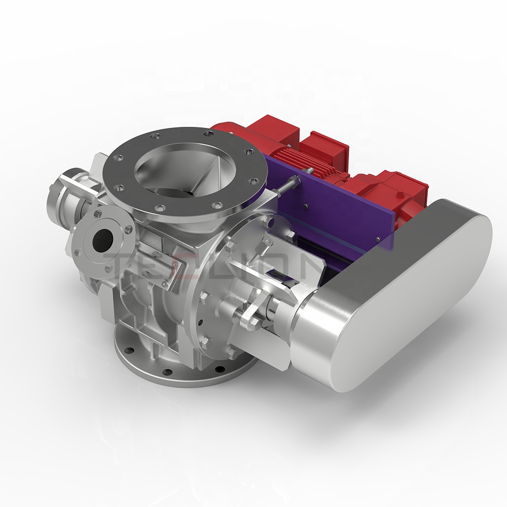DNN250 304SS Stainless Steel Rotary Valve Airlock Feeder OEM