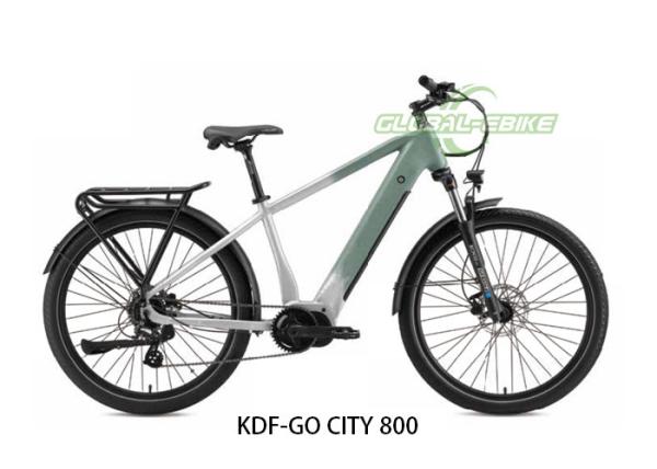 KDF-GO CITY 800 LCD Display City Electric Bike 48V 250W Lithium ion Battery 48V