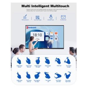 Qtenboard Interact Smart Board Educational Office Interactive Flat Panel