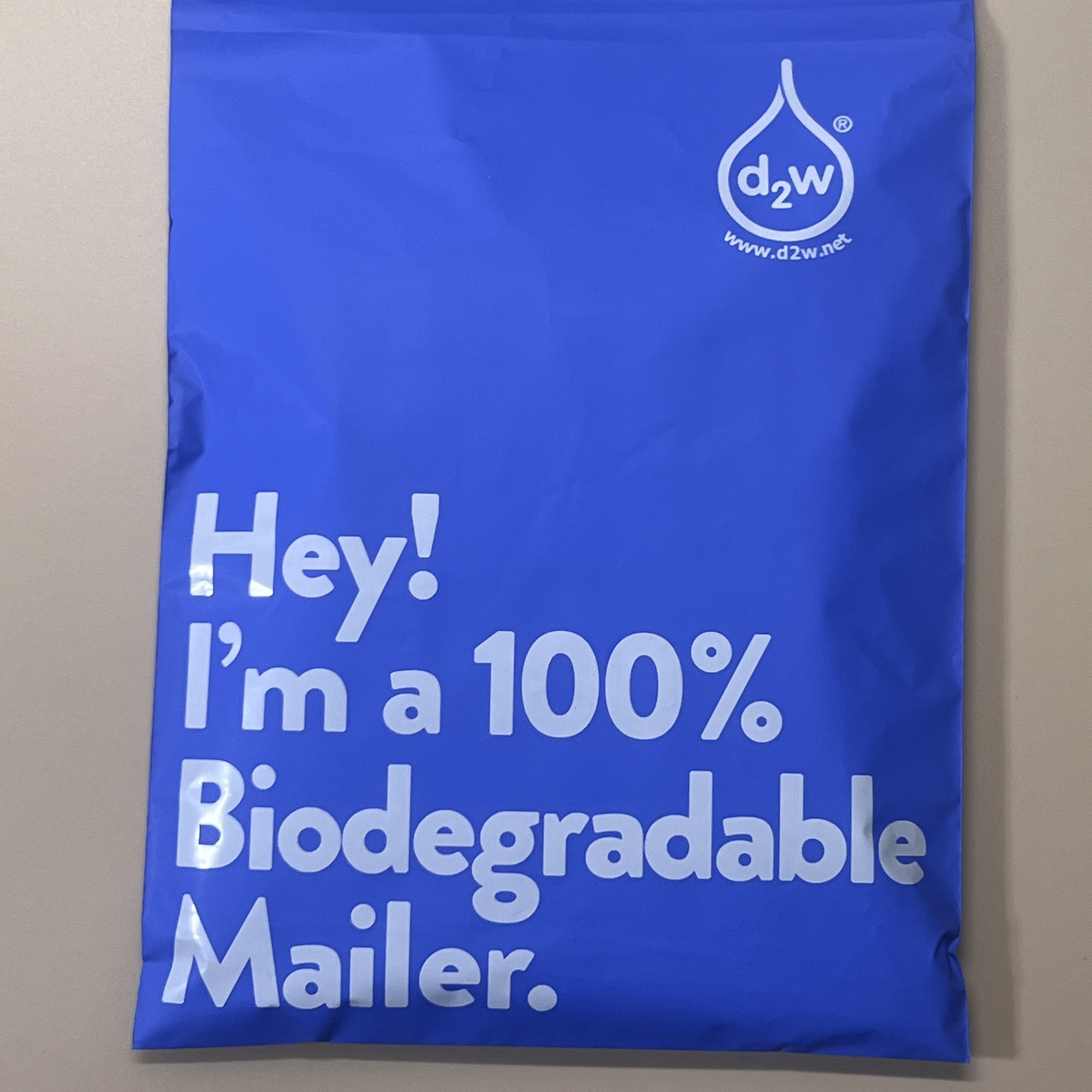 Apricot Photooxygen Degradation Eco Friendly Shipping Mailers Compostable Mailer Bags