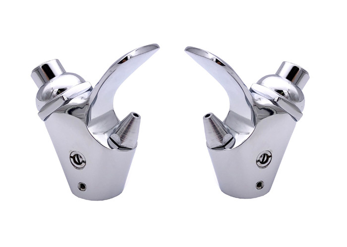 Push Button Control Drinking Fountain Bubbler Faucet , Water Fountain Bubbler Parts