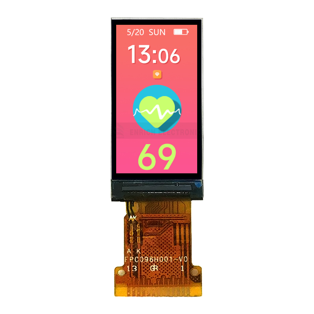  0.96 Inch TFT LCD Module 80x160 Resolution SPI Driving IC ST7735 Manufactures