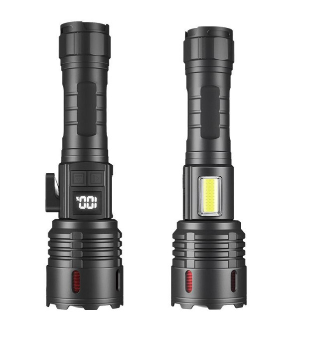 Powerful LED Torch Flashlight Durable For Home Camping Hiking Outdoor