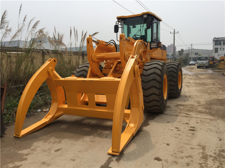 LTMG 28% Grade Ability Log Loader Grapple With Hydraulic Steering System