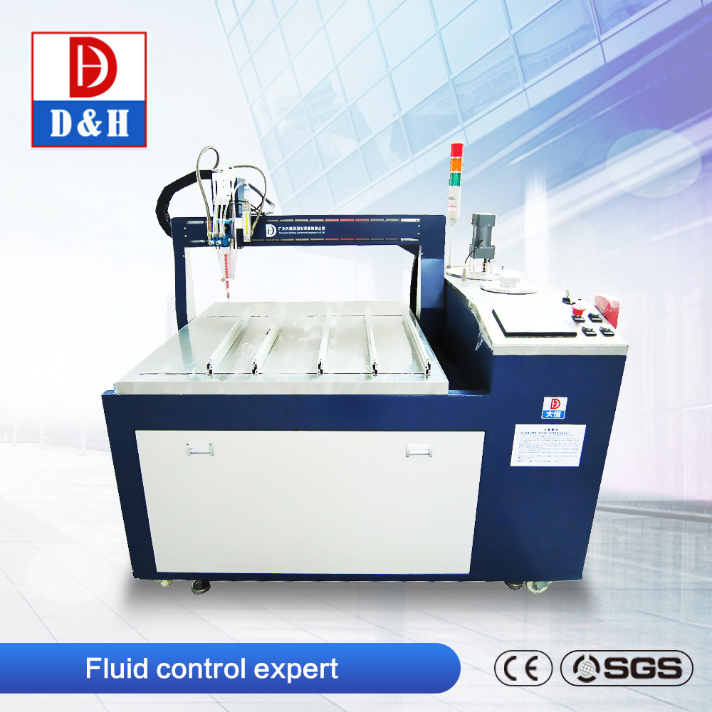 Automatic Liquid Glass Doming Sticker Machine