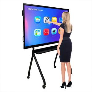 China 65 Inch Interactive Touch Screen Whiteboard 4K Screen Panels Smart Display with Infrared 10/20 Points and Android 13.0 on sale China 65 Inch Interactive Touch Screen Whiteboard 4K Screen Panels Smart Display with Infrared 10/20 Points and Android 13.0 on sale