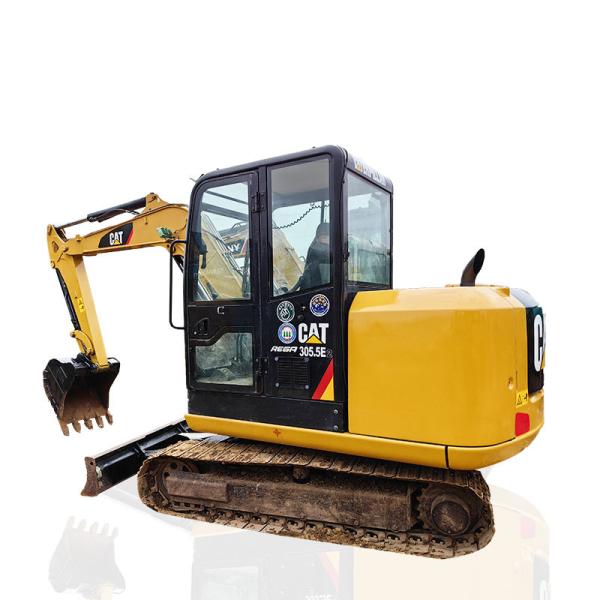 Used Caterpillar 305.5E Excavator 0.22m³ Bucket Capacity 78L Fuel Tank Capacity