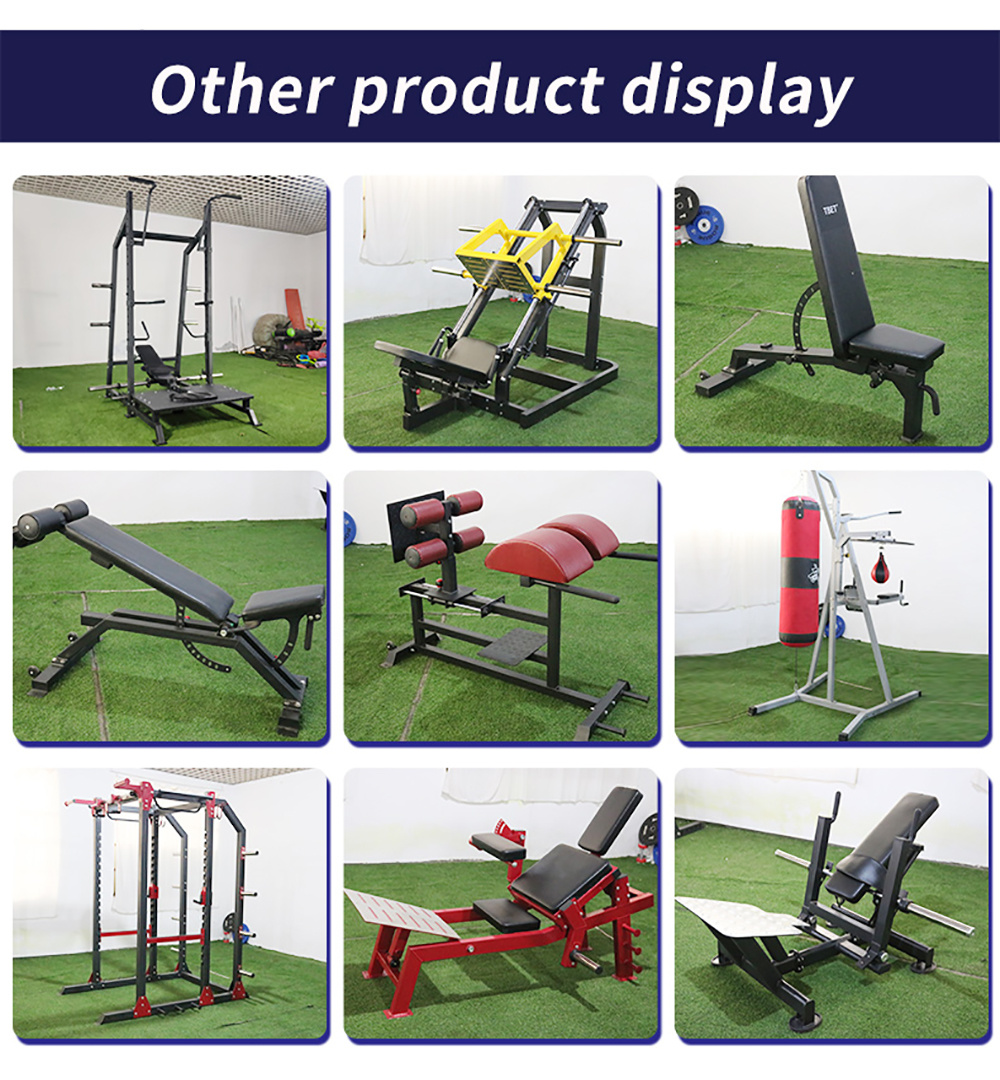 Indoor Hammer Strength Fitness Commercial Hip Thruster Hip Thrust Glute Bridge Fitness Gym Machine with CE Cerification