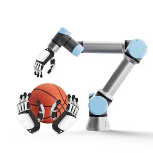 Industrial Robotic Arm 5 Finger Robotic Dexterous Hand Universal Robots UR7e 6