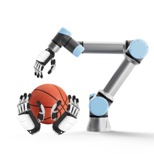 Industrial Robotic Arm 5 Finger Robotic Dexterous Hand Universal Robots UR7e 6