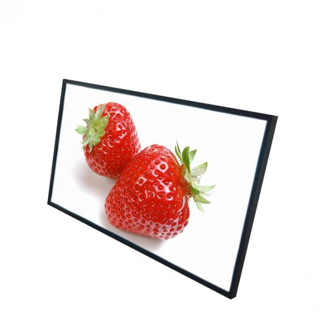 55''Coffee Shop Digital Menu Boards Android HDMI Anti-reflective Wall Mounted Display