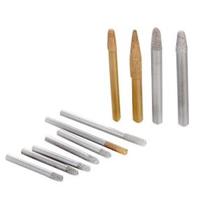 Vacuum Brazed Stone Engraving Bits With Excellent Working Efficiency