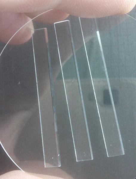 Wear Resistance Sapphire Parts Aluminum Oxide Crystal Substrate Glass Blade For