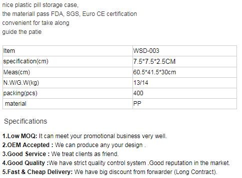 Portable Creative style foldable travel plastic cup with pill case, Random color creative travel cup with pill case for