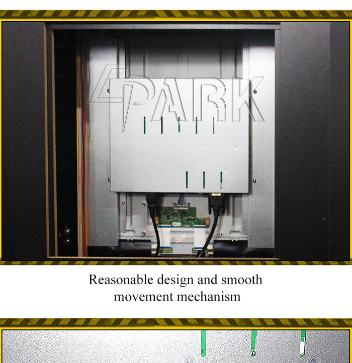 42 Inch Hot Selling Coin Operated Fun Game Machine EPARK Indoor Arcade Amusement 4D Shooting Game Machine