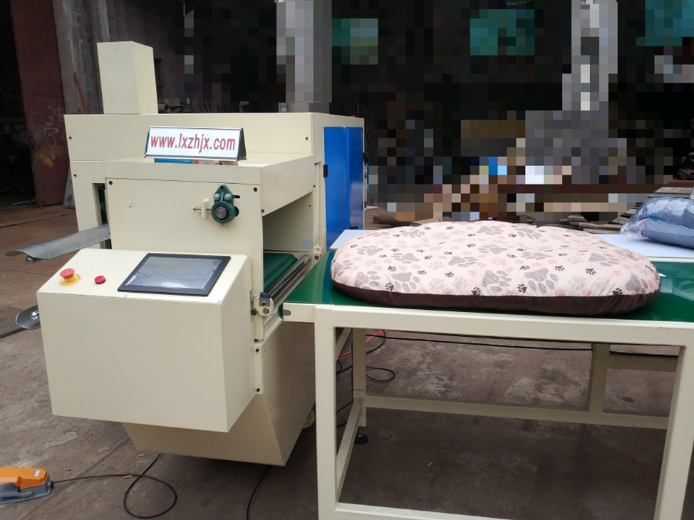 4.12kw Automatic Roll Packing Machine For Sleeping Latex Body Pillow Sofa Mattress Pad