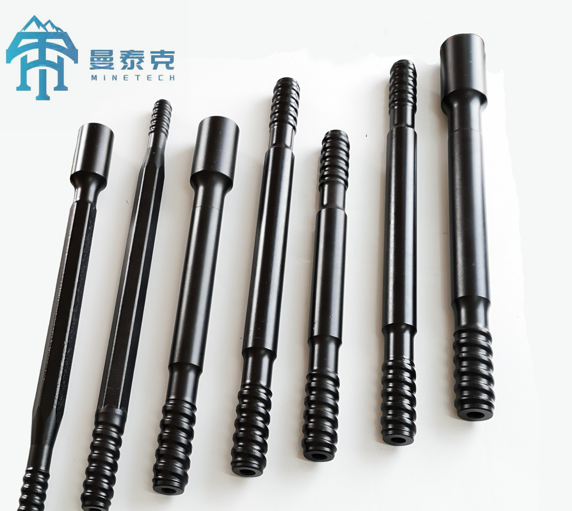4270mm T51 Extension Thread Drill Rod For Tunneling Hard Rock