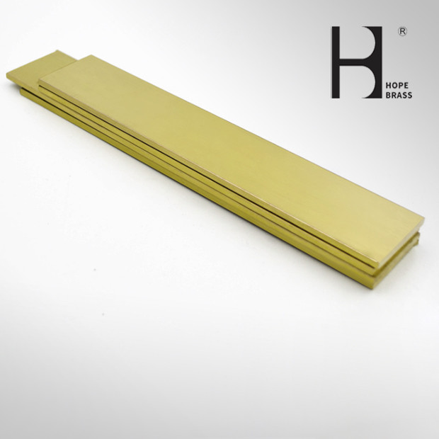 Solid 59% Copper Metal Flat Bar Rust Resistant For Construction