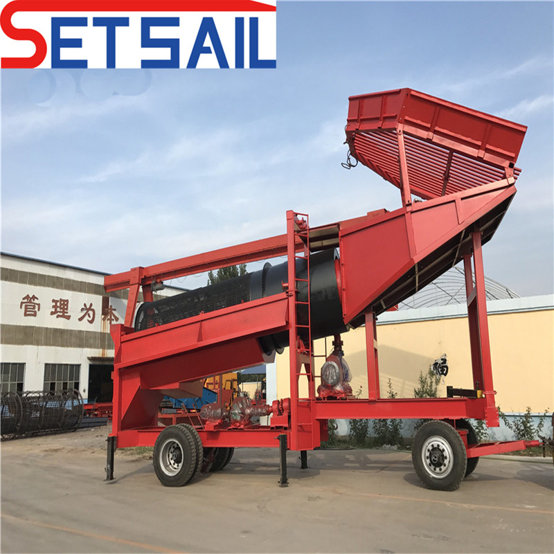Land Gold Diamond Selecting Machinery Used in Land and River