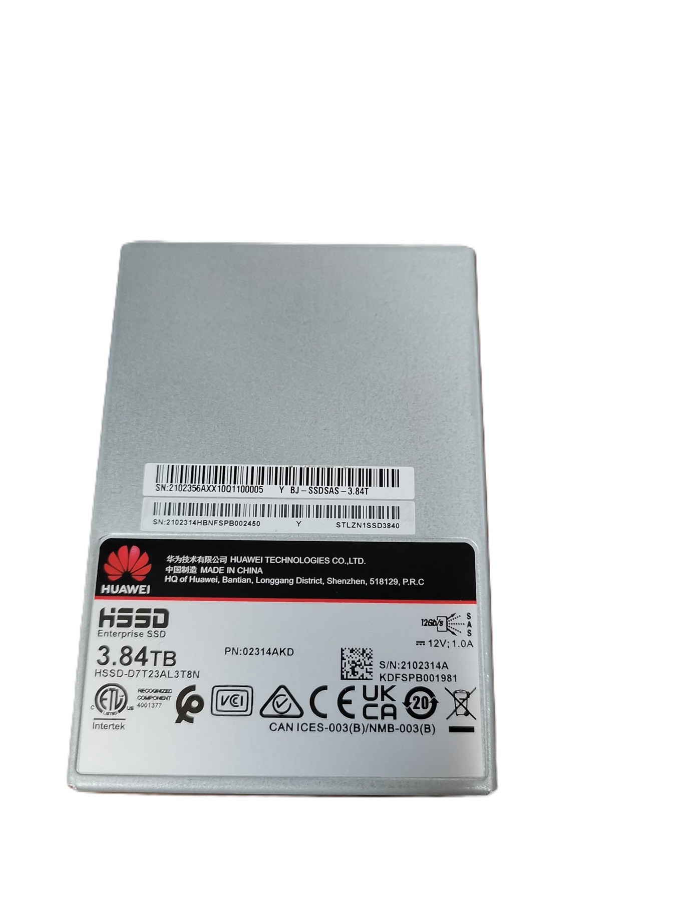 Huawei HSSD SAS SSD Solid State Drives SAS 3.0 3.84 TB to 7.68 TB