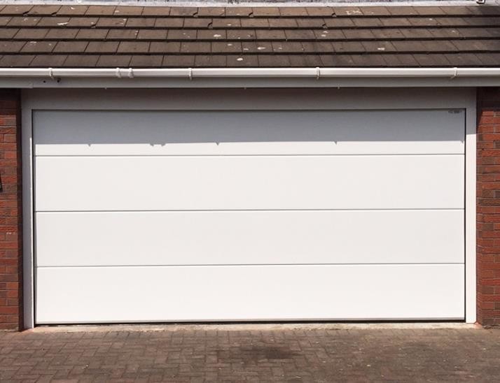 Remote Control 220v Automatic Sectional Garage Doors