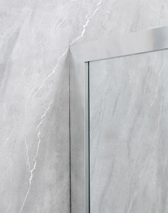900x900 Shower Enclosure 6/8mm Tempered Glass And Alum Frame With Chromed For Stylish