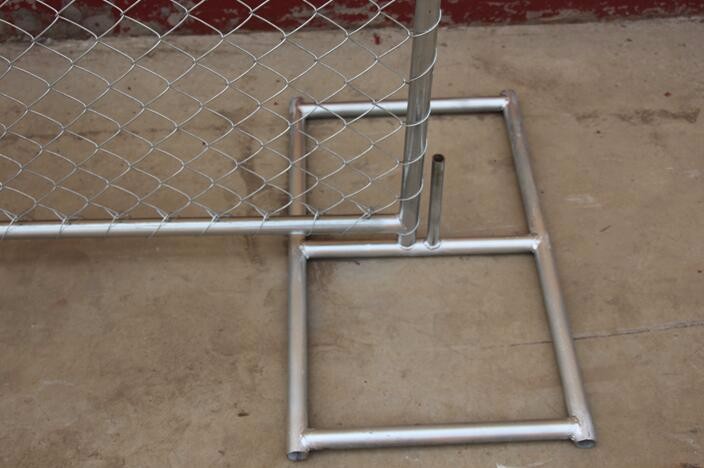 8'x12' tubing 1⅜"(35mm) x 16ga thickness chain link us standard temporary fencing 13ga/2.3m diameter