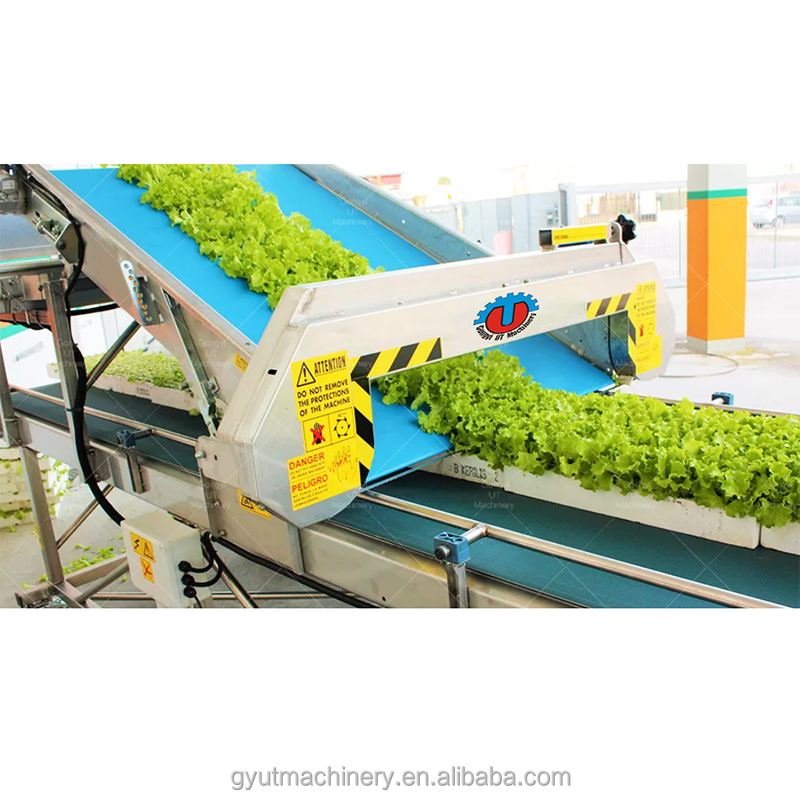 TRAY HARVESTER for Microgreens 2024 Greenhouse Grown Cutter And Aquaponics Machine