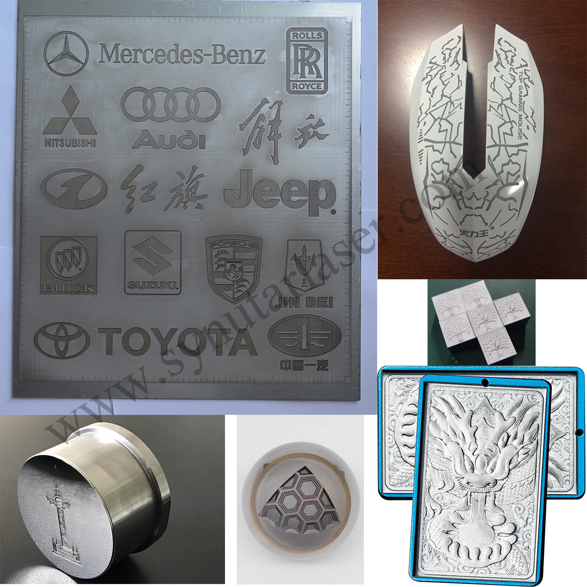 Integrated 3D Laser Marking Machine Industrial 30W Metal Laser Engraving Machine