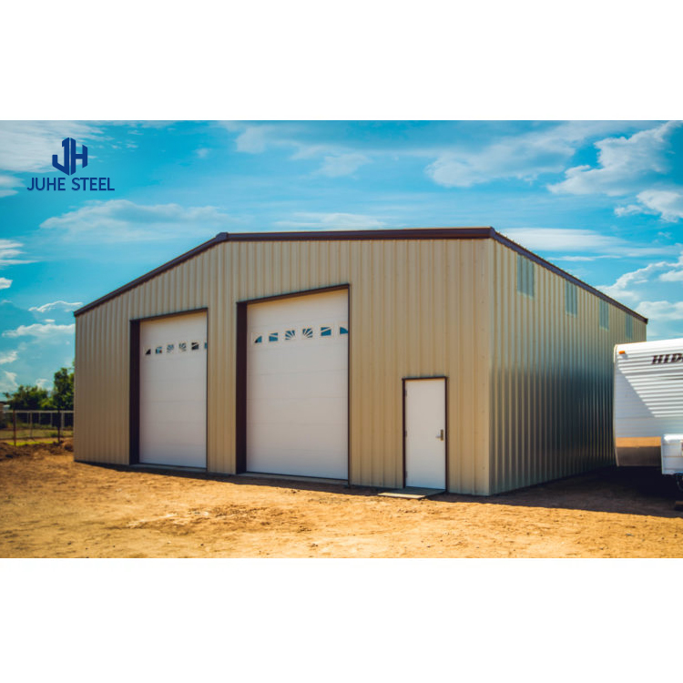 Prefabricated Steel Structure Car Garage for Steel Structural Steel Frame Workshop